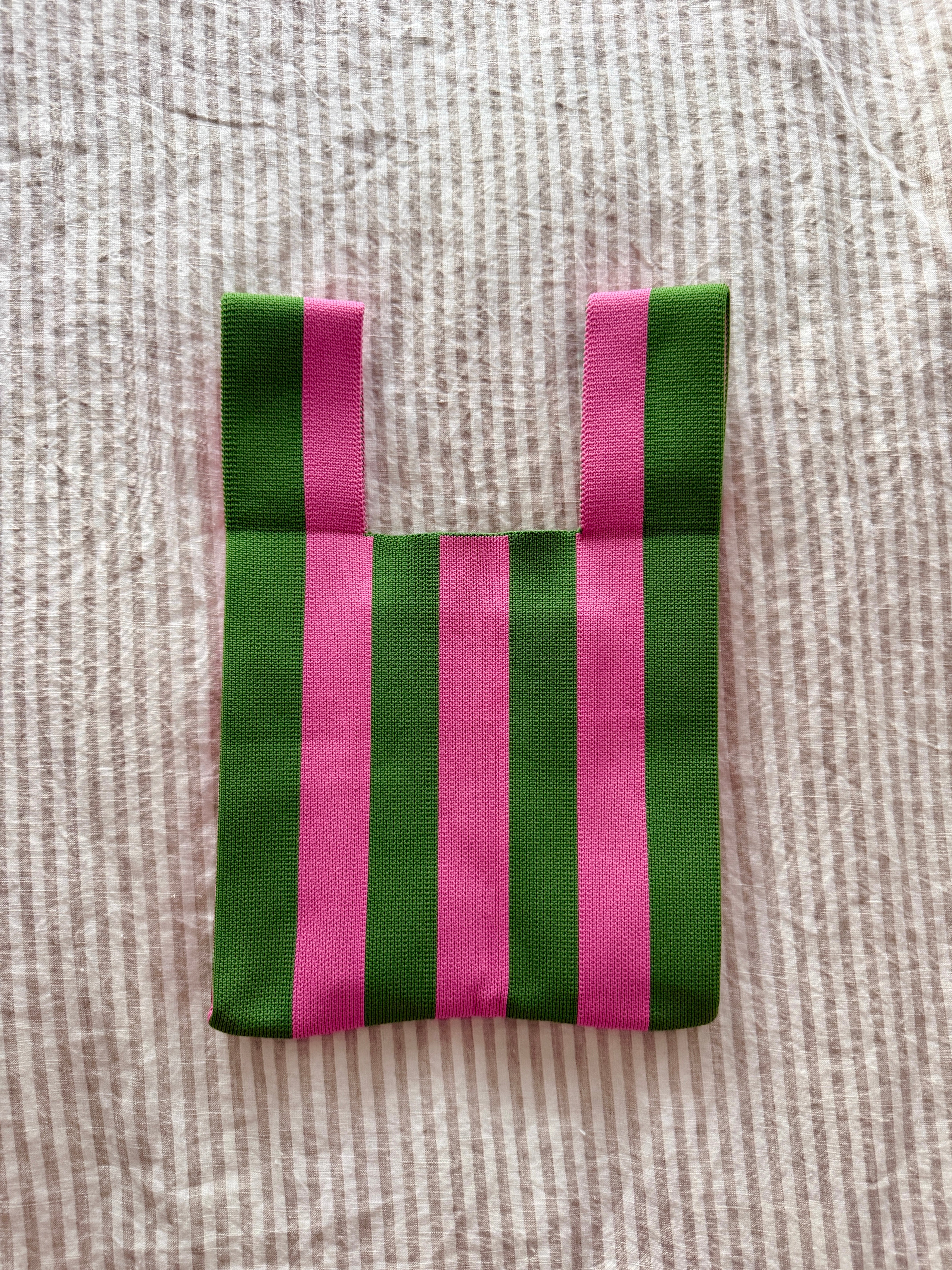 LASTFRAME TWO TONE TINY BAG GREEN×PINK Crossbody Purse - Sorbet – Jadelynn Brooke®